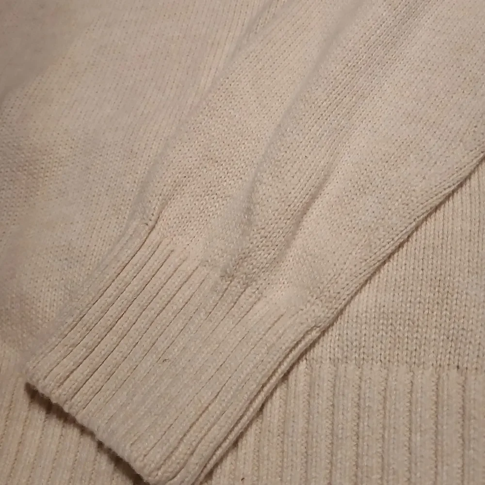 NWT ST. JOHN'S BAY Mock Turtle Neck Sweater With Zipper Men's Size Medium